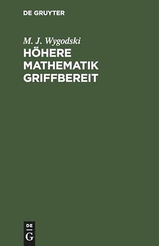 Höhere Mathematik griffbereit