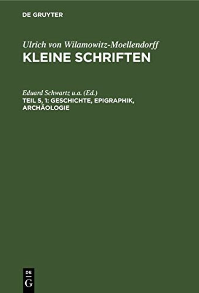 Geschichte, Epigraphik, Archaologie