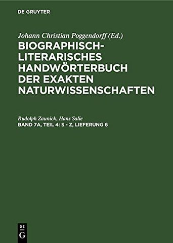 S – Z, Lieferung 6