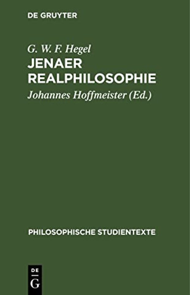 Jenaer Realphilosophie