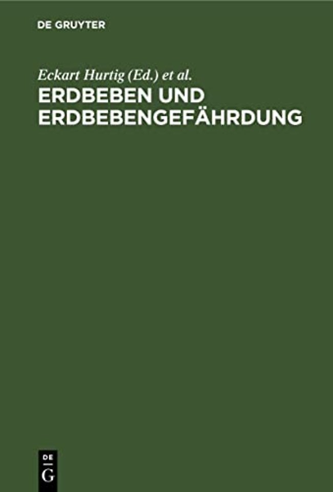 Erdbeben Und Erdbebengefahrdung
