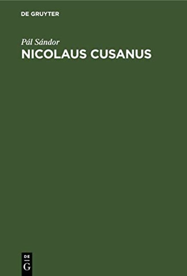 Nicolaus Cusanus