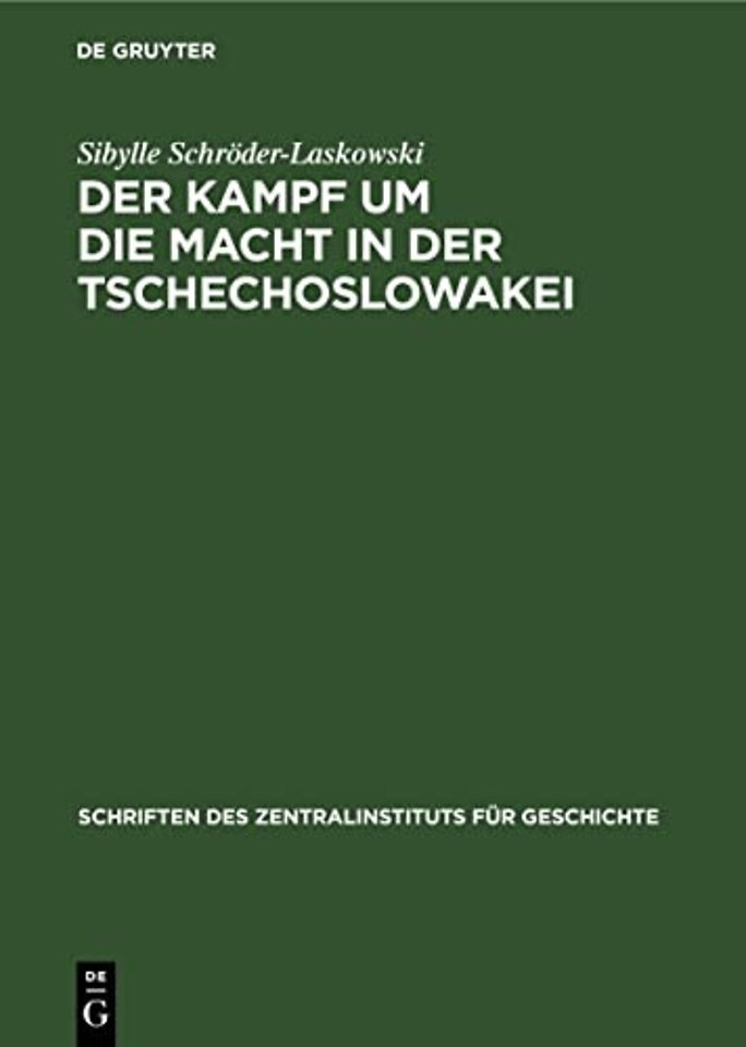 Der Kampf um die Macht in der Tschechoslowakei – 1945–1948