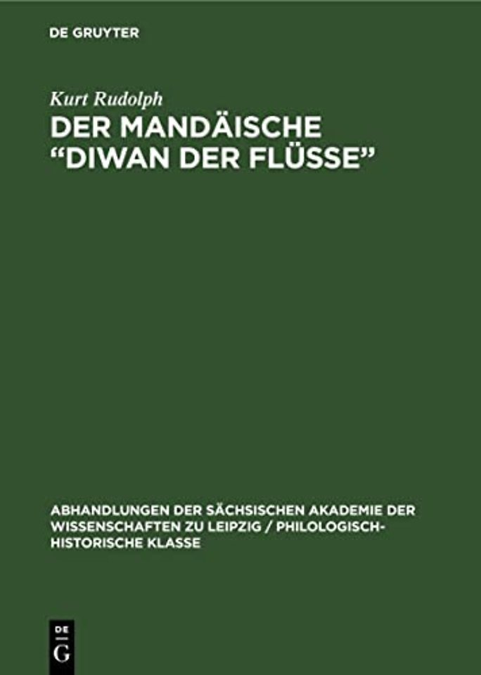 Der Mandaische "Diwan der Flusse"