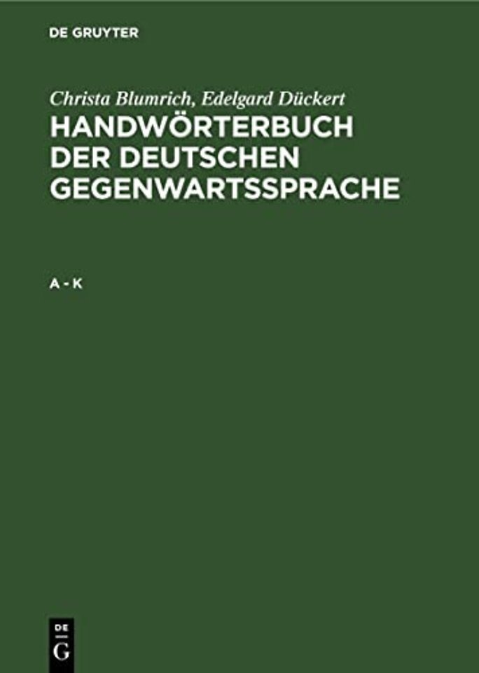 A – K