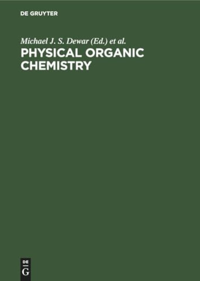 Physical organic Chemistry