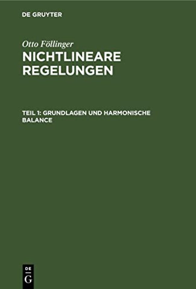 Grundlagen Und Harmonische Balance