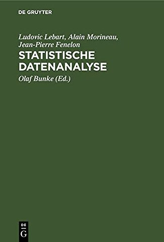 Statistische Datenanalyse – Methoden und Programme