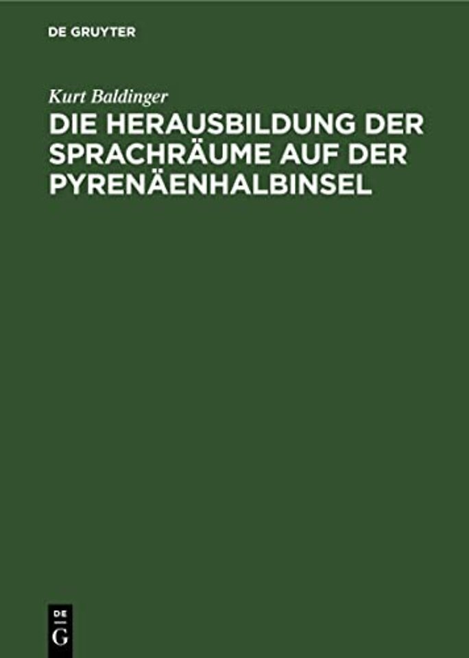 Die Herausbildung der Sprachräume auf der Pyrenä – Querschnitt durch die neueste Forschung und Versuch einer Synthese