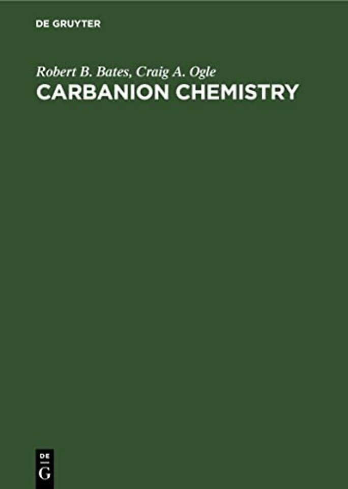 Carbanion Chemistry