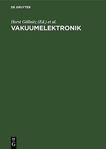 Vakuumelektronik – Ausgewählte Beiträge