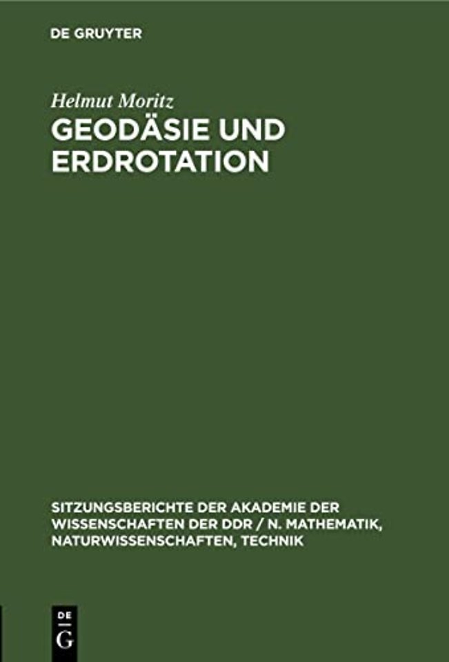 Geodasie Und Erdrotation