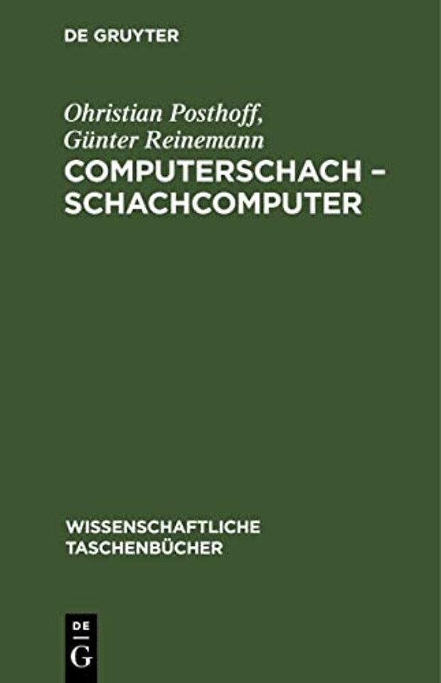 Computerschach – Schachcomputer