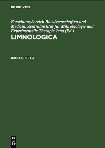 Limnologica. Band 1, Heft 3