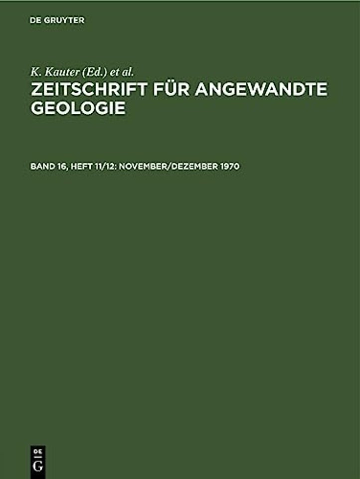 November/Dezember 1970