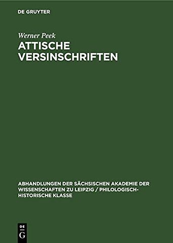 Attische Versinschriften