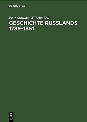 Geschichte Ruβlands 1789–1861 – Der Feudalismus in der Krise
