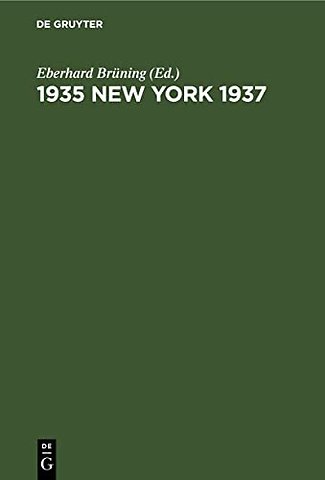 1935 New York 1937 – Reden und Dokumente der Schriftstellerkongresse