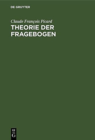 Theorie Der Fragebogen