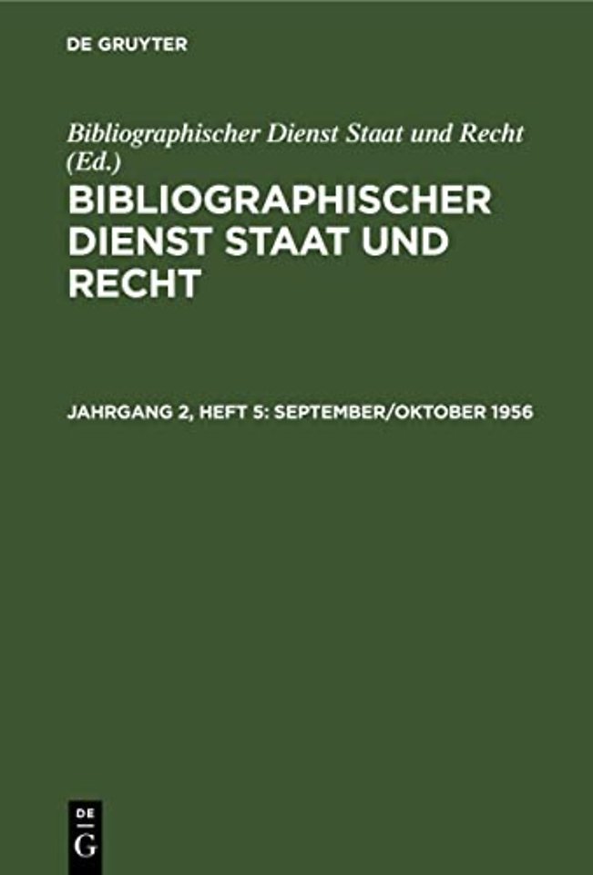 September/Oktober 1956