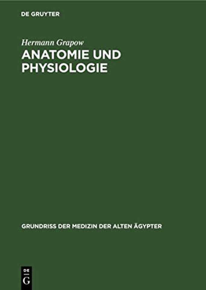 Anatomie Und Physiologie