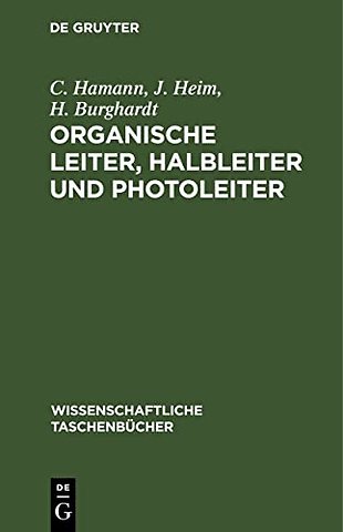 Organische Leiter, Halbleiter Und Photoleiter