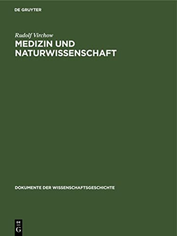 Medizin Und Naturwissenschaft