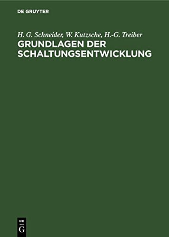 Grundlagen Der Schaltungsentwicklung