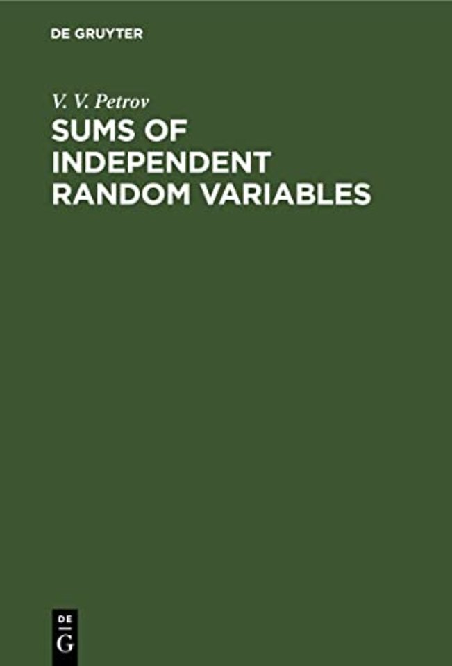 Sums of Independent Random Variables