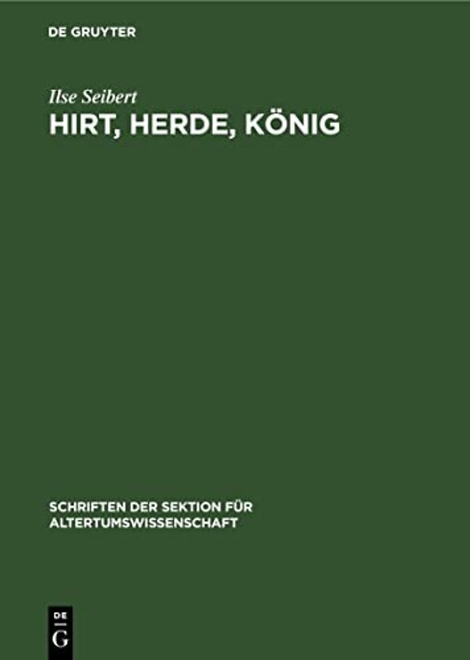 Hirt, Herde, Konig