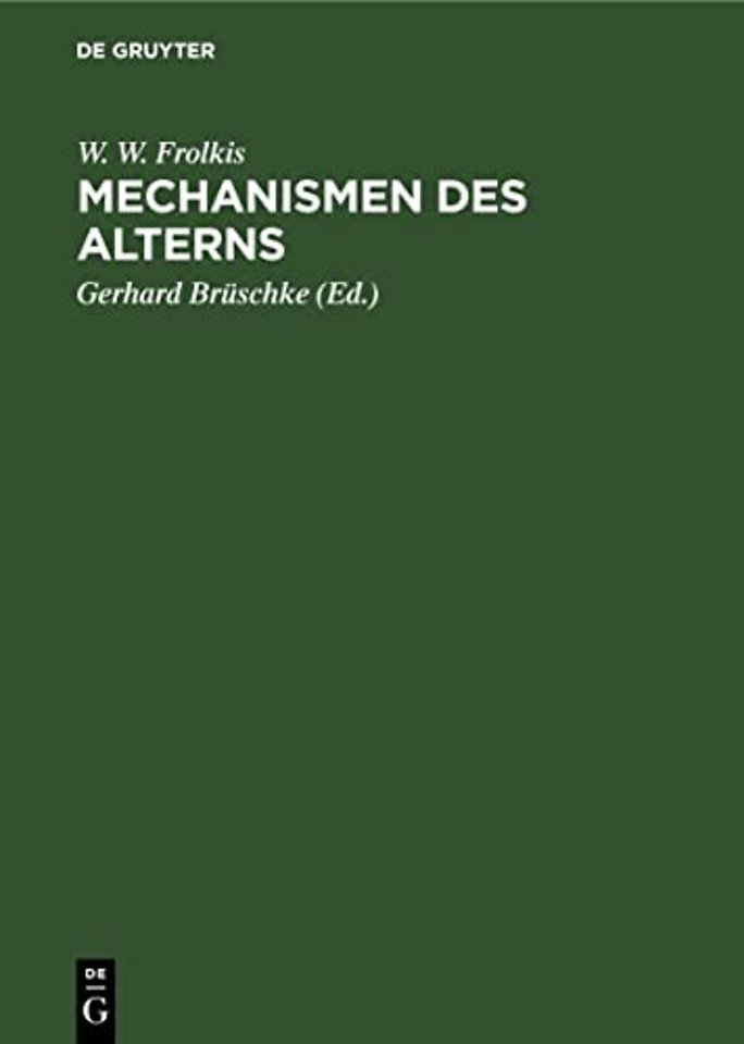 Mechanismen Des Alterns