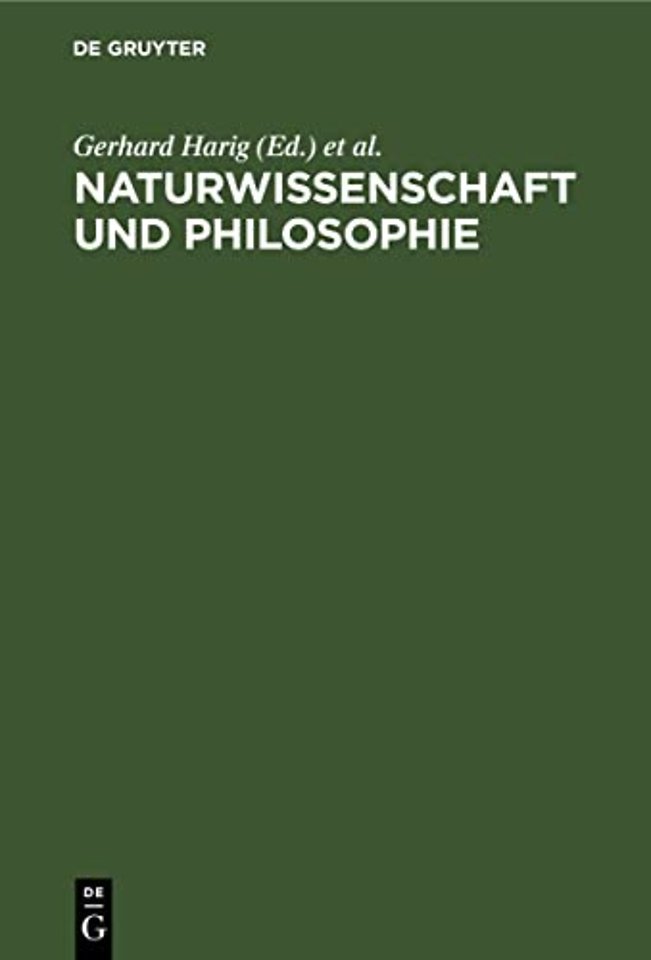 Naturwissenschaft Und Philosophie