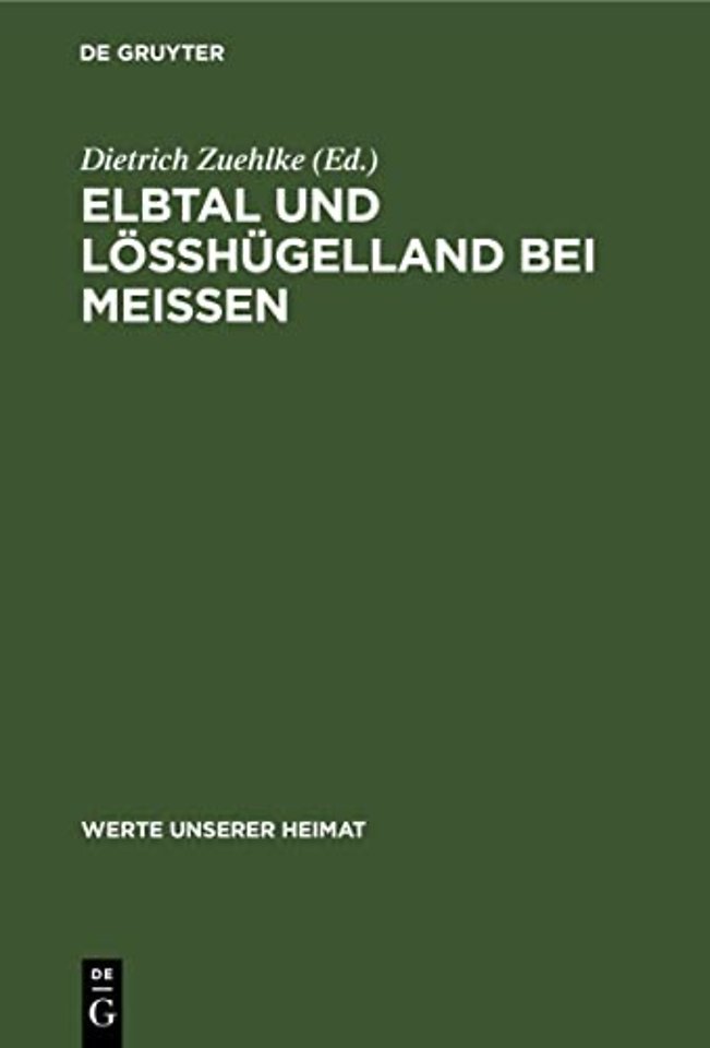 Elbtal Und Losshugelland Bei Meissen