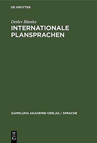 Internationale Plansprachen – Eine Einführung
