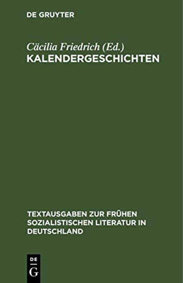 Kalendergeschichten