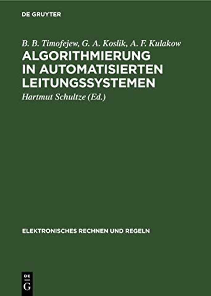 Algorithmierung in Automatisierten Leitungssystemen
