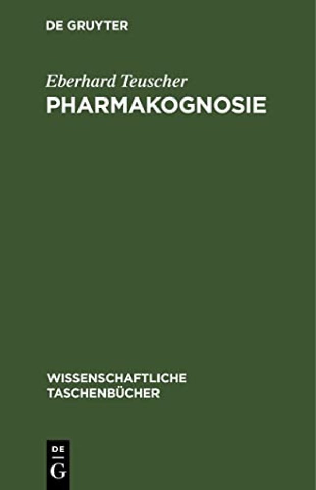 Pharmakognosie