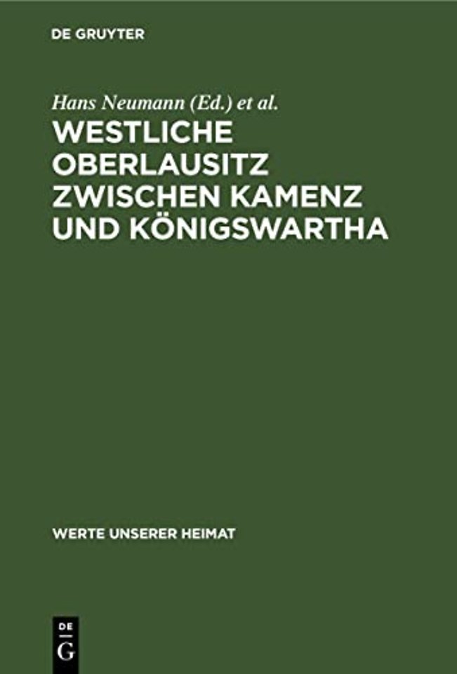 Westliche Oberlausitz Zwischen Kamenz Und Konigswartha