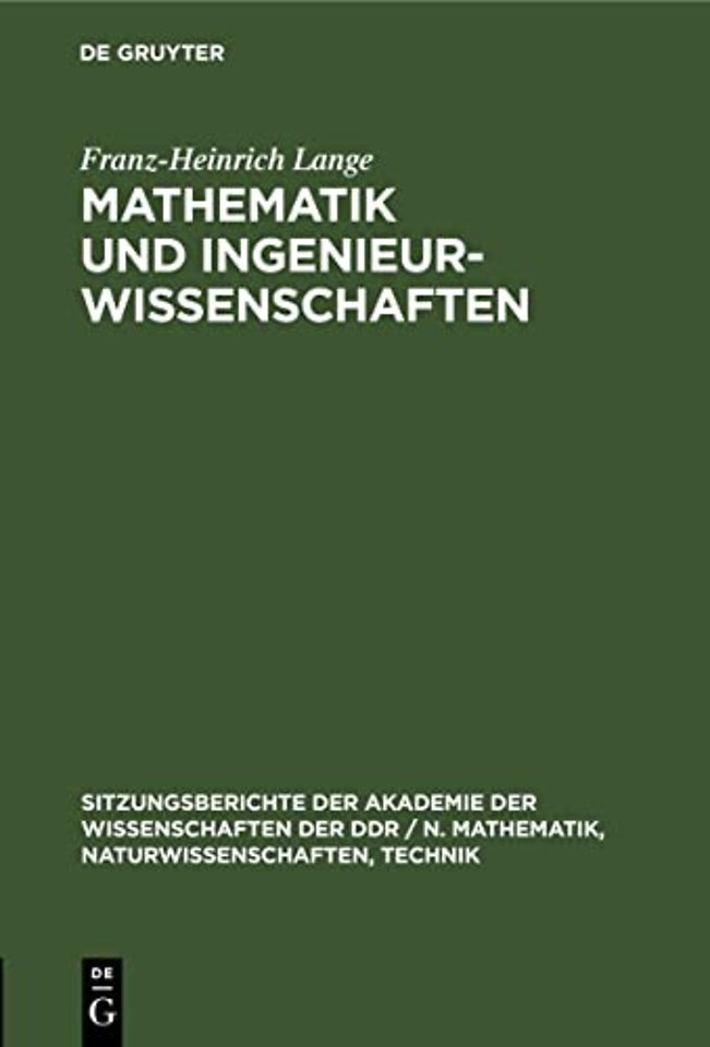 Mathematik Und Ingenieurwissenschaften