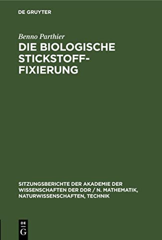 Die Biologische Stickstoff-Fixierung