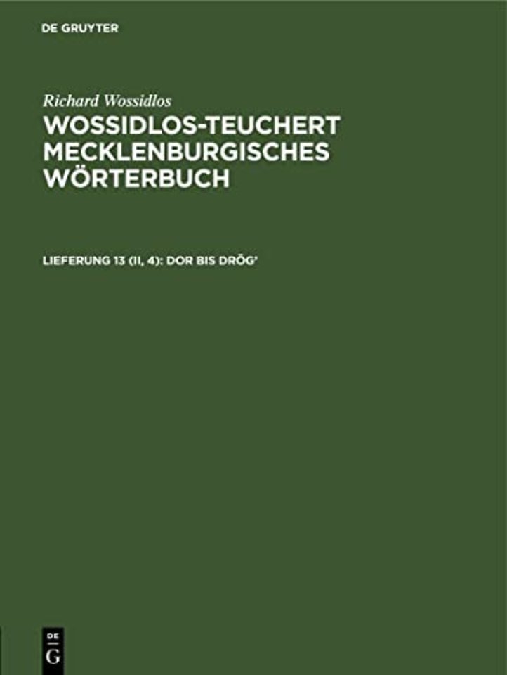 Dor bis drög