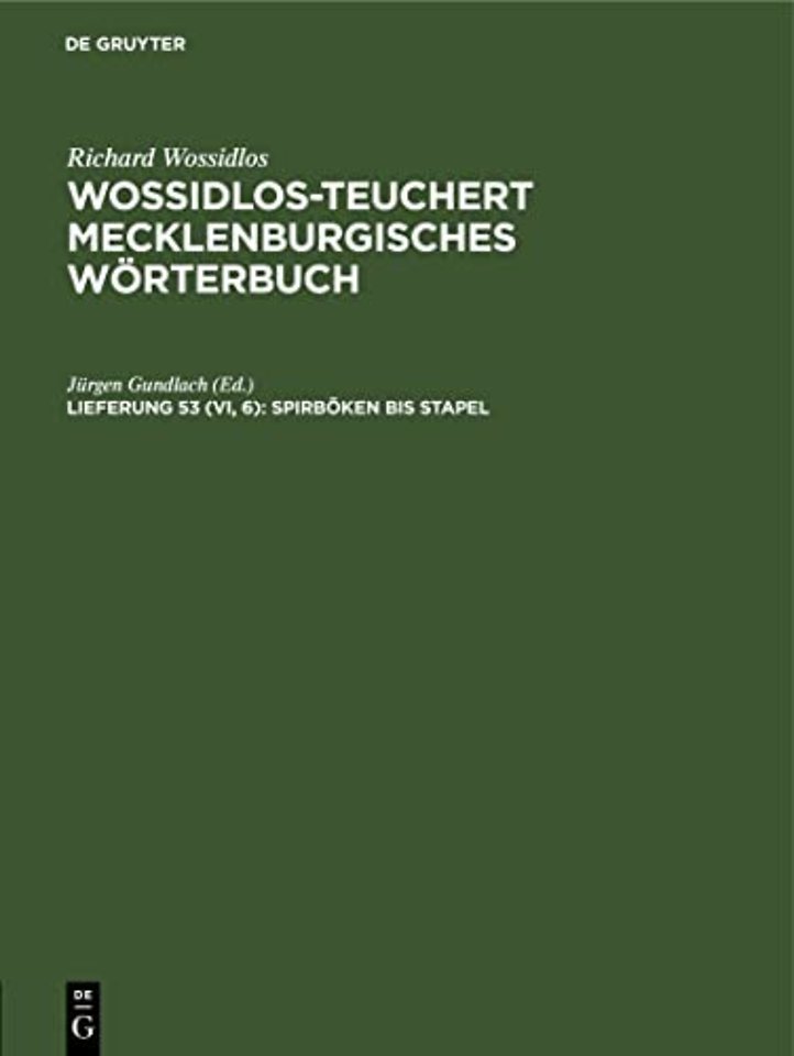 Spirböken bis Stapel