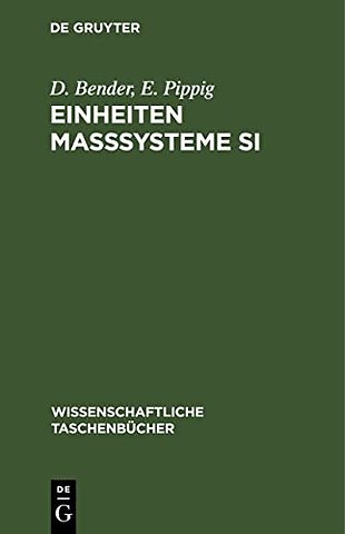 Einheiten Maβsysteme SI