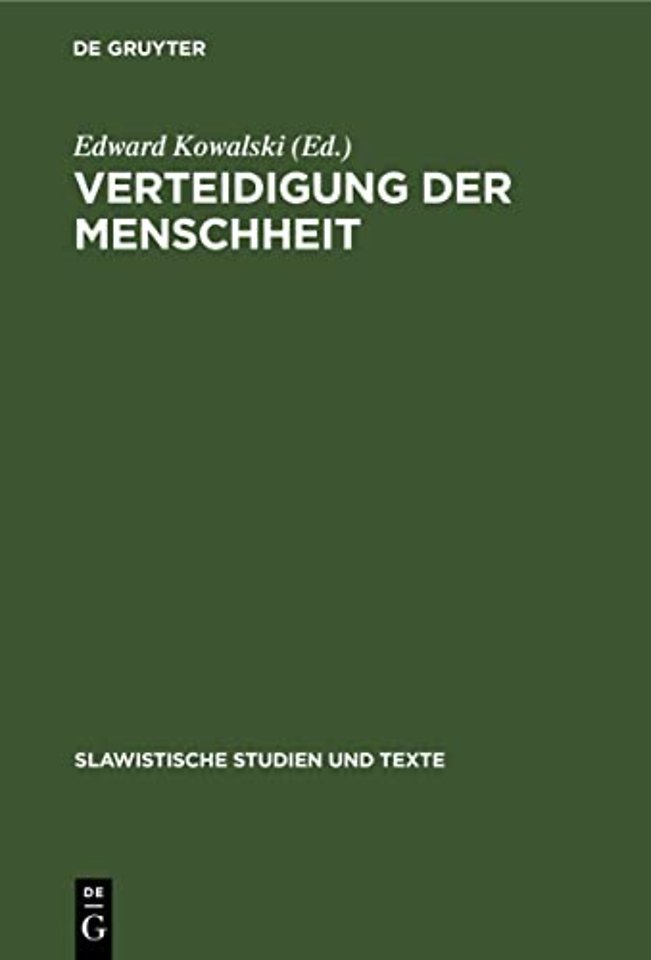 Verteidigung der Menschheit – Antifaschistischer Kampf und Aufbau der sozialistischen Gesellschaft in der multinationalen Sowjetliteratur und in Lite