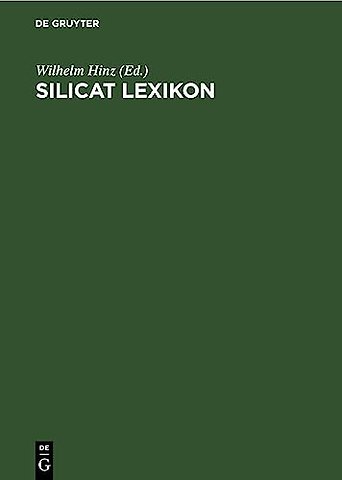Silicat Lexikon – Nichtmetallisch–anorganische Werkstoffe, vorwiegend silicatische Minerale und Gesteine, Biographien