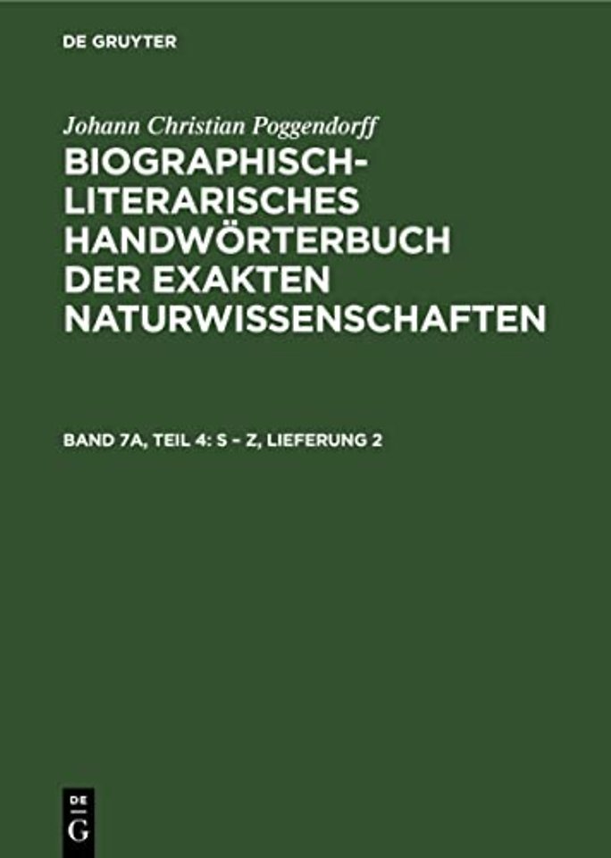 S – Z, Lieferung 2