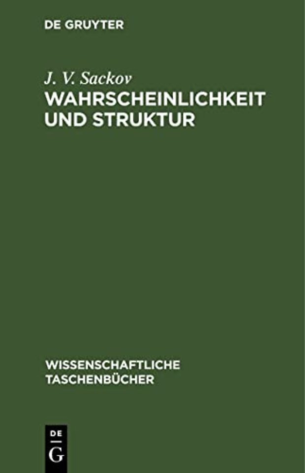 Wahrscheinlichkeit Und Struktur