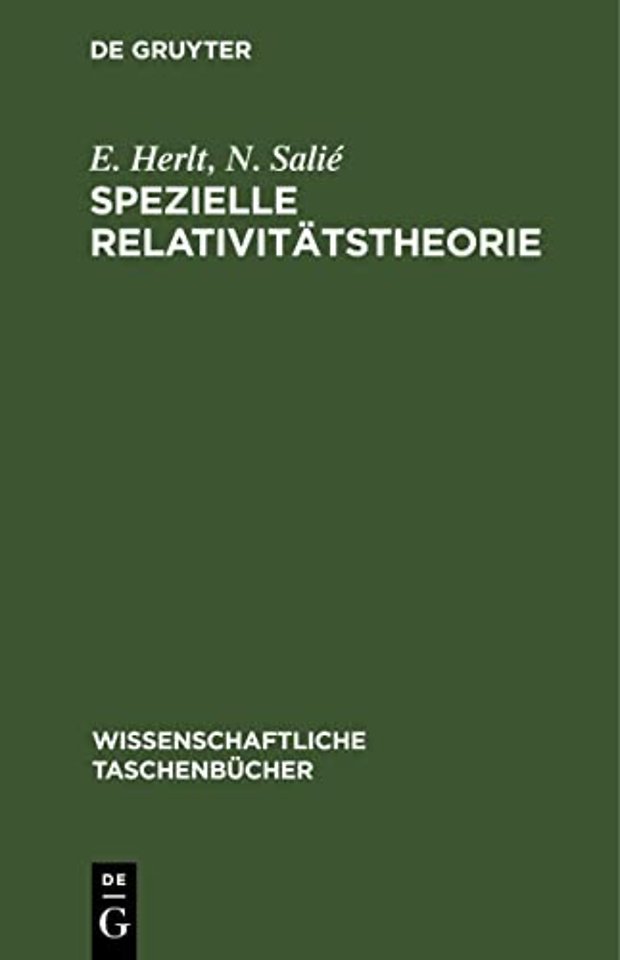 Spezielle Relativitatstheorie
