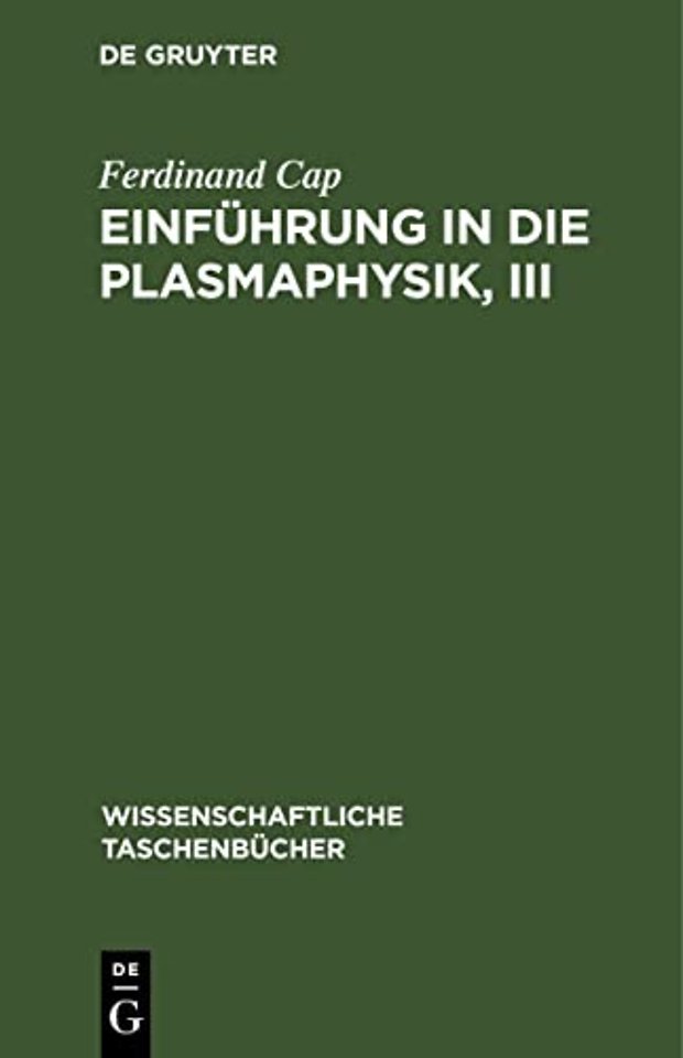 Einführung in die Plasmaphysik, III – Magnetohydrodynamik