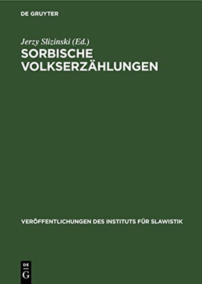Sorbische Volkserzählungen